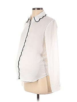 Laundry by Shelli Segal for a Pea in the Pod Long Sleeve Blouse (view 1)