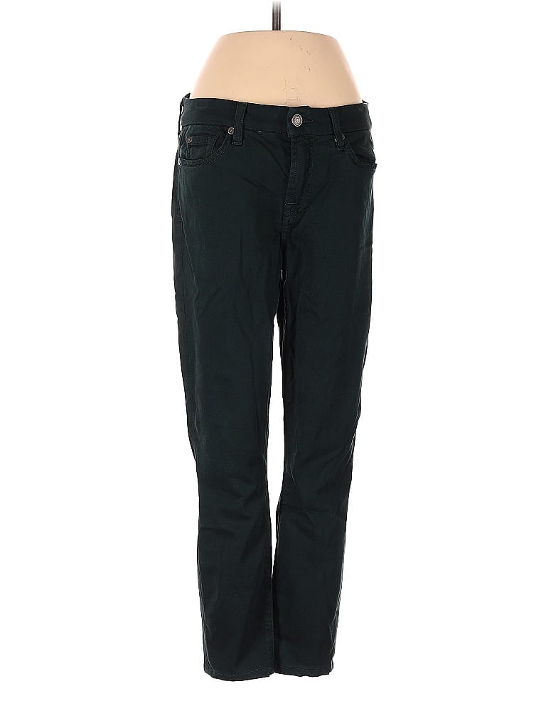 Pre-owned 7 For All Mankind Jeans In Black