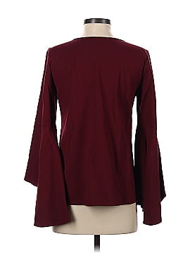 H By Halston Long Sleeve Blouse (view 2)