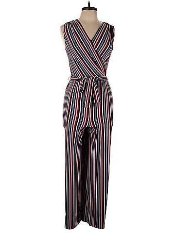 Donna morgan best sale black jumpsuit