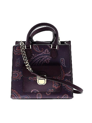 Michael kors best sale purple satchel