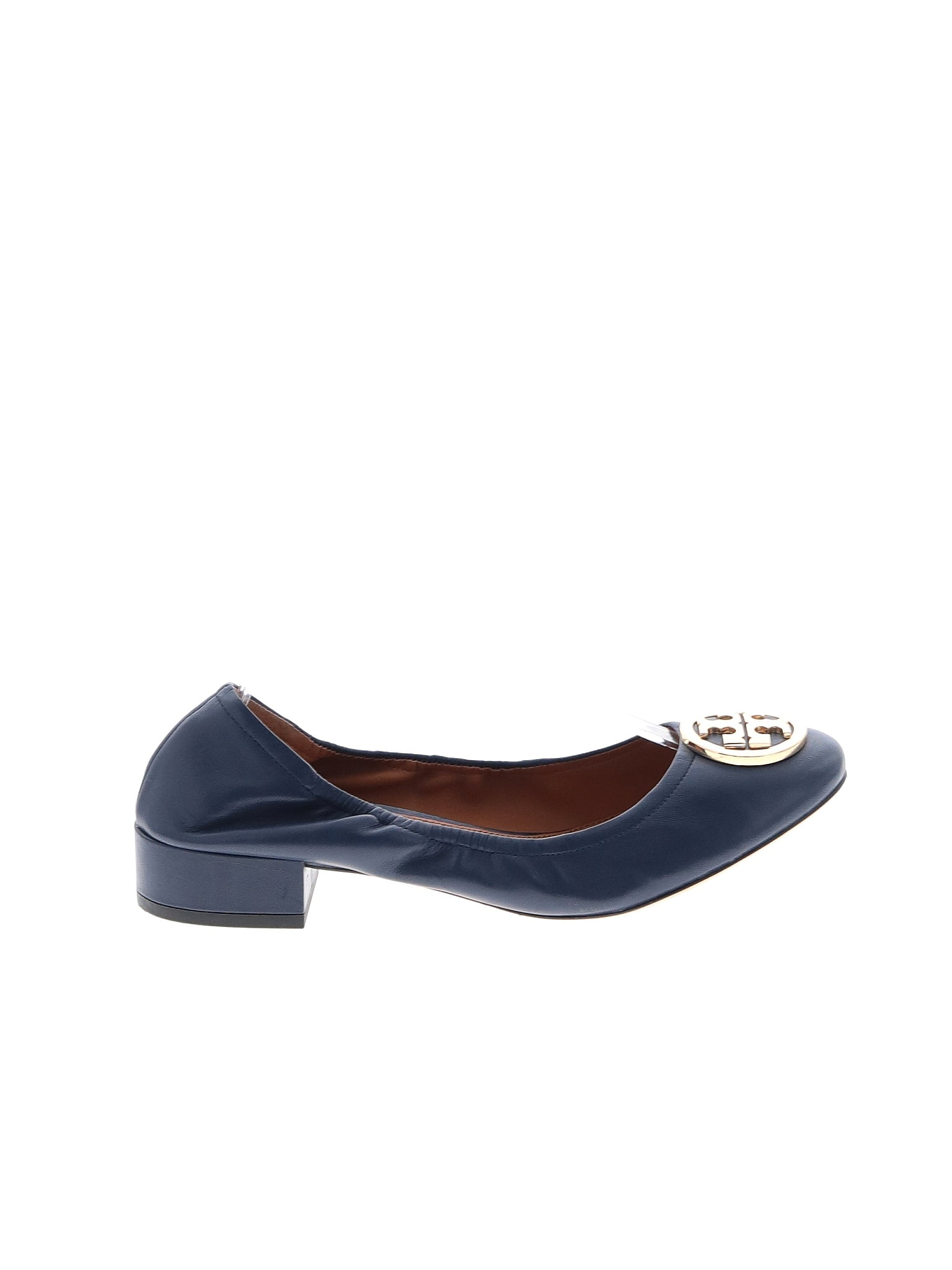 navy tory burch flats