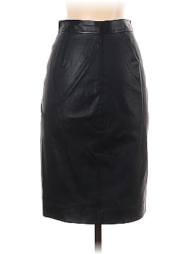 J.Crew Collection Leather Skirt (view 2)
