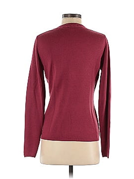 Faconnable Long Sleeve Silk Top (view 2)