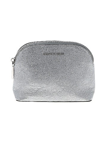 Michael kors discount silver clutch bag