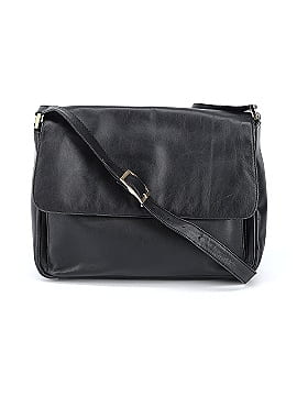 Etienne Aigner Leather Messenger (view 1)