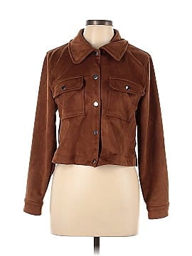 1 Sunset Lane Faux Leather Jacket (view 1)