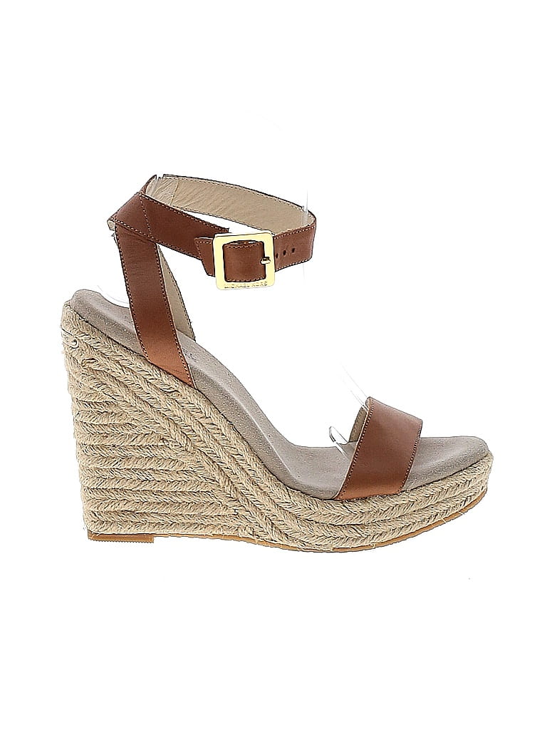 michael kors brown wedges