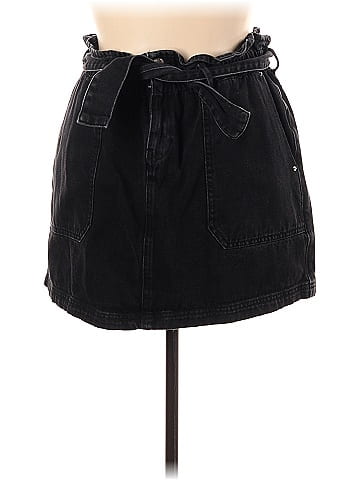 Black denim 2024 skirt size 14