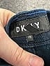 DKNY Chevron-herringbone Blue Jeans Size 25 waist - photo 4