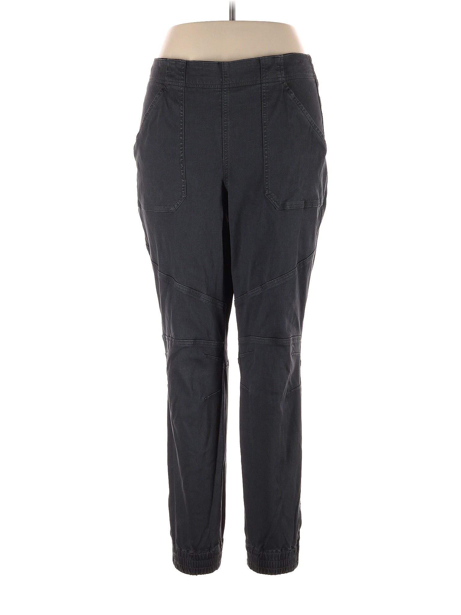 SPANX Solid Black Jeans Size XL 59 off ThredUp