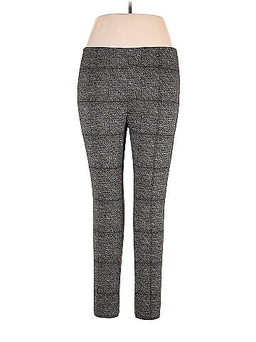 Maze Gray Black Casual Pants Size 1X (Plus) - 58% off