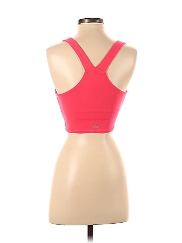 Alo Yoga Solid Pink Active Tank Size XS - 65% off