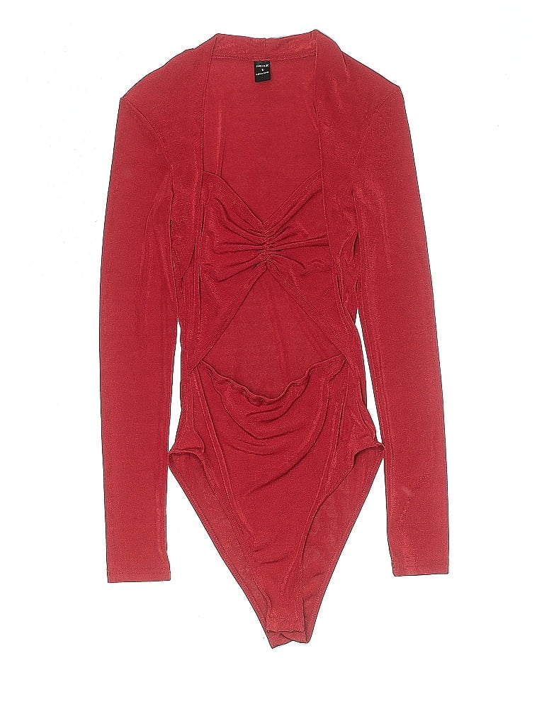 Pre-owned Shein Bodysuit In Red
