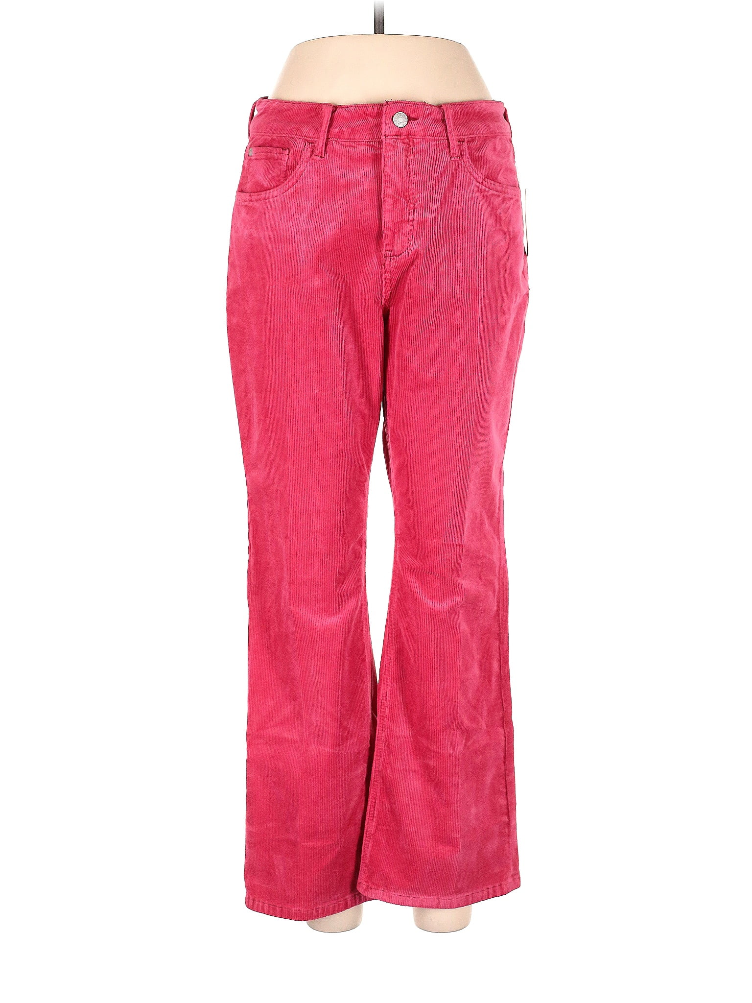 Pilcro Solid Pink Cords 31 Waist 77 Off Thredup