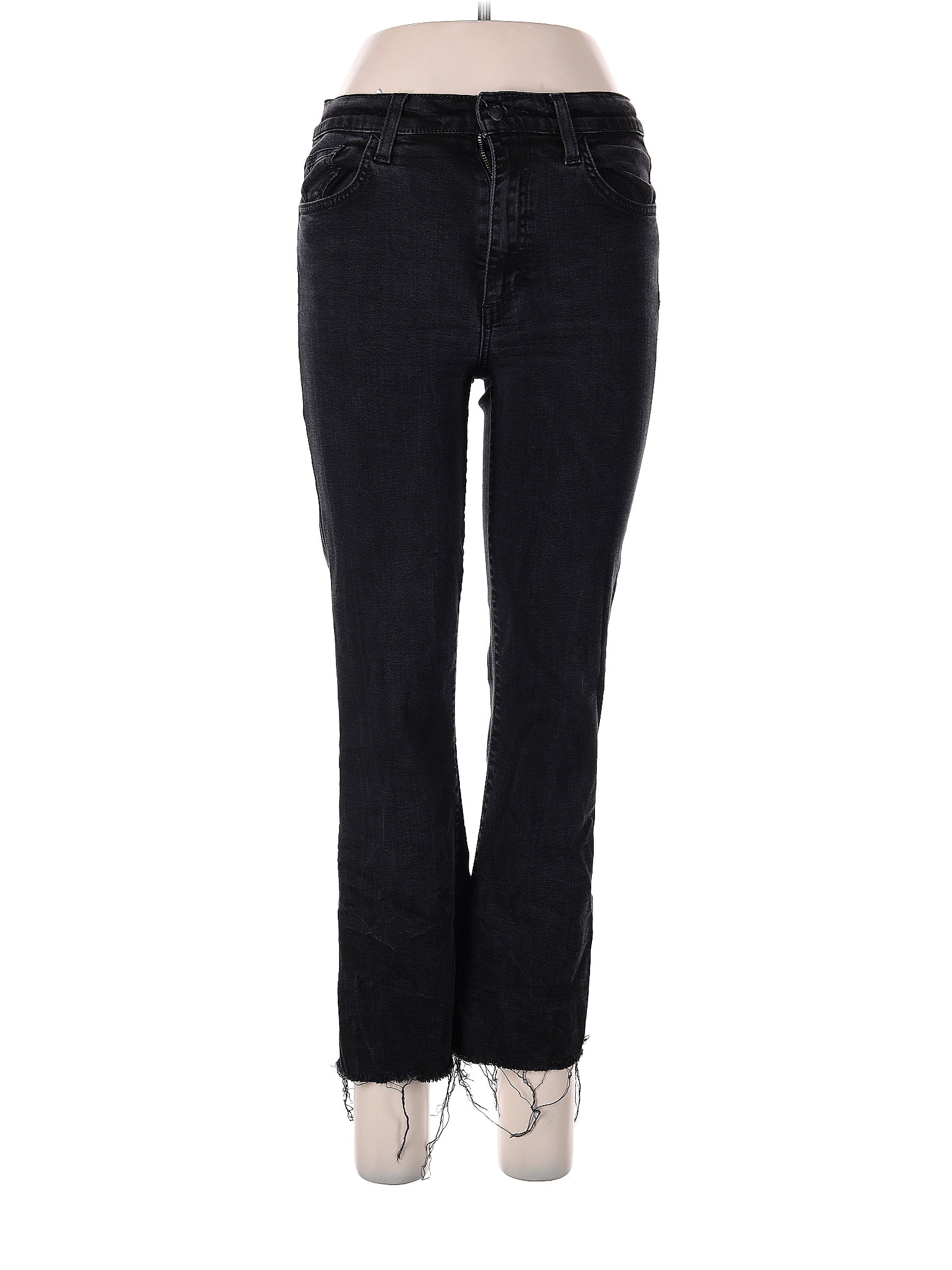 Joe's Jeans Solid Black Jeans 29 Waist 84 off ThredUp