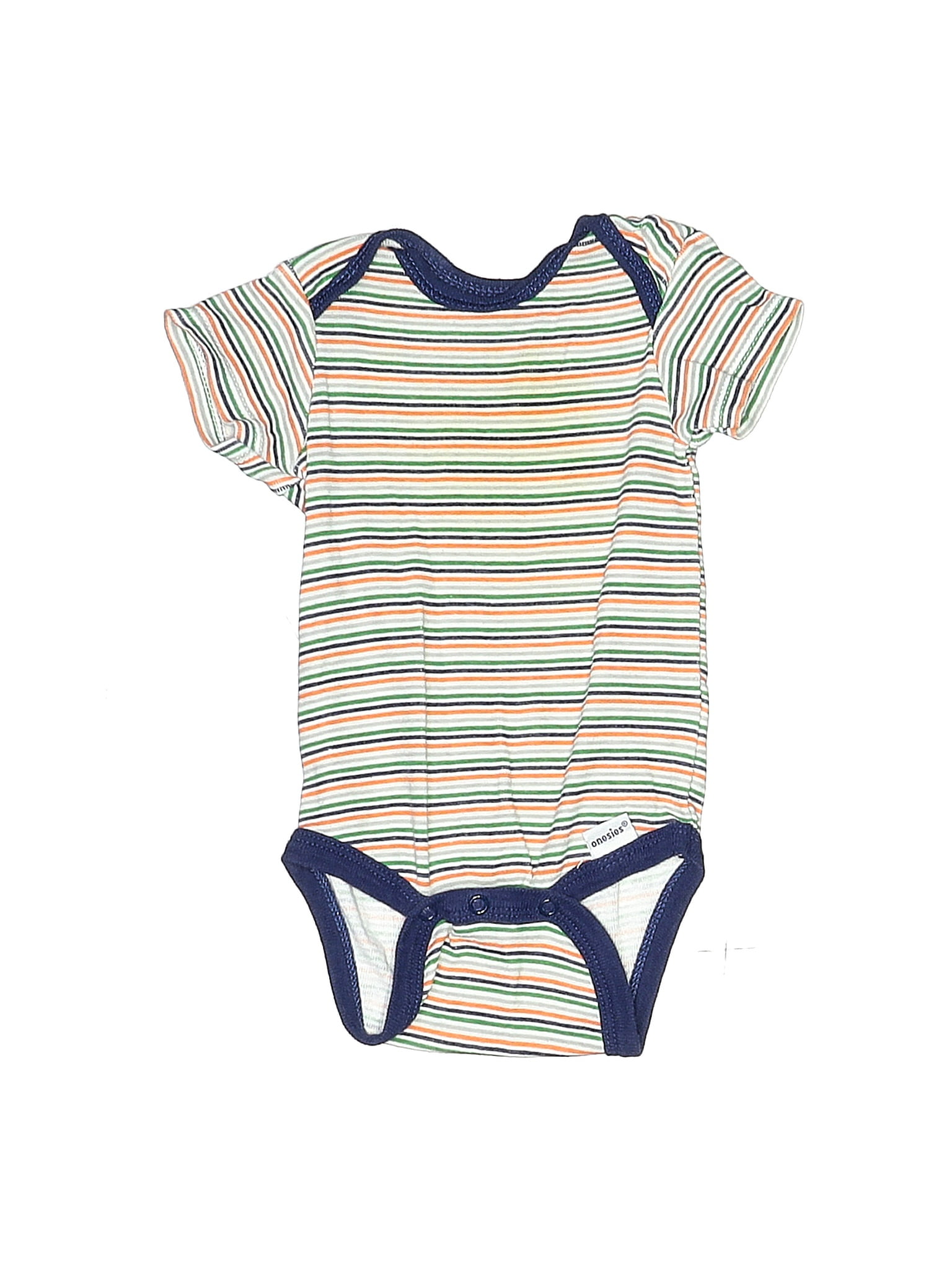 Baby Onesie Ellinor - GOTS - Classic Stripes Blue