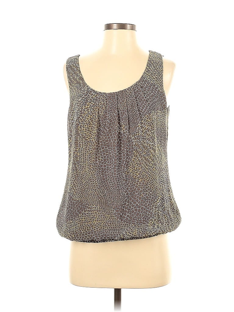 Pre-owned Banana Republic Sleeveless Blouse In Gray