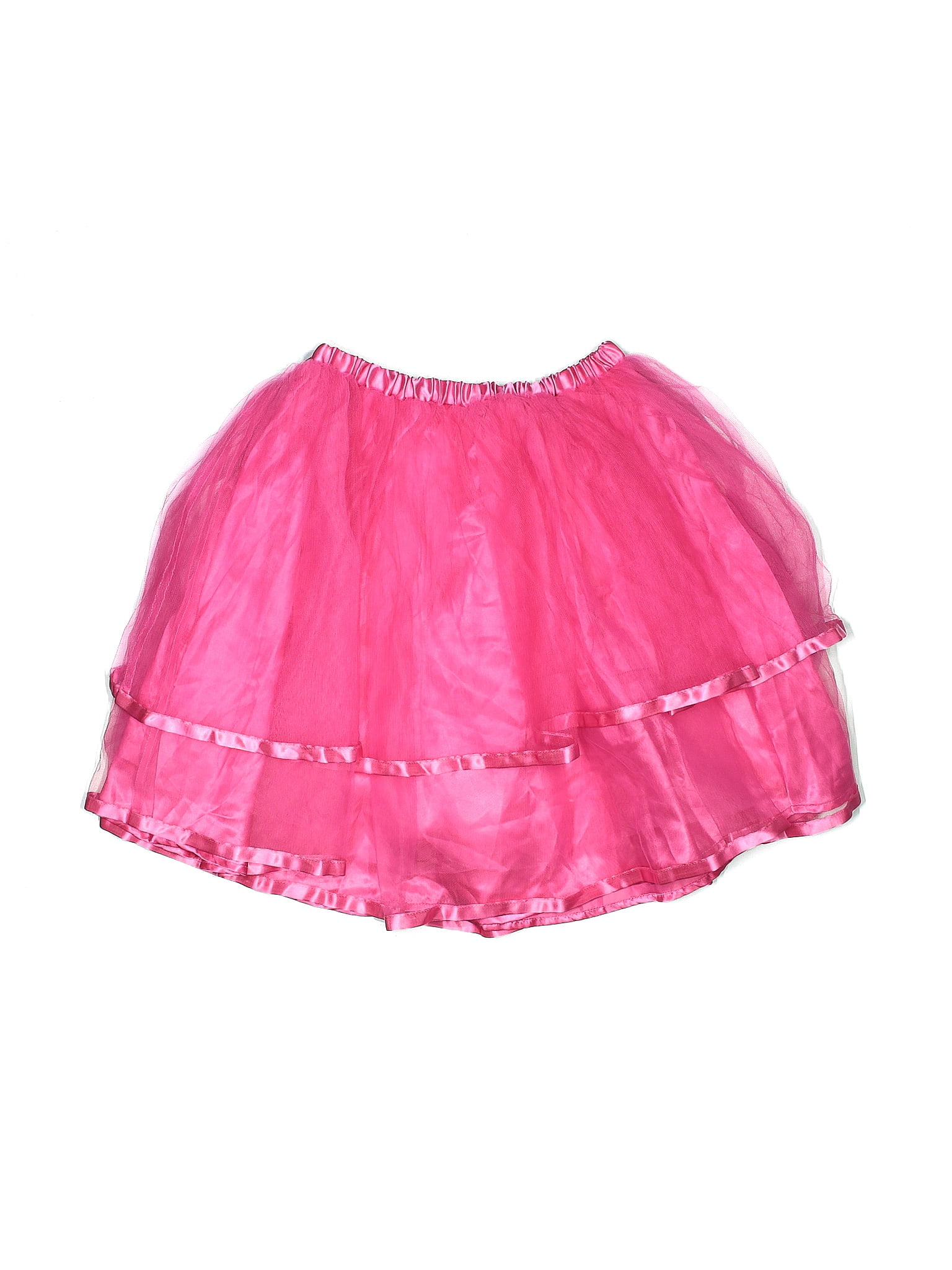 Hanna Andersson 100 Nylon Solid Pink Skirt Size 140 (CM) 45 off