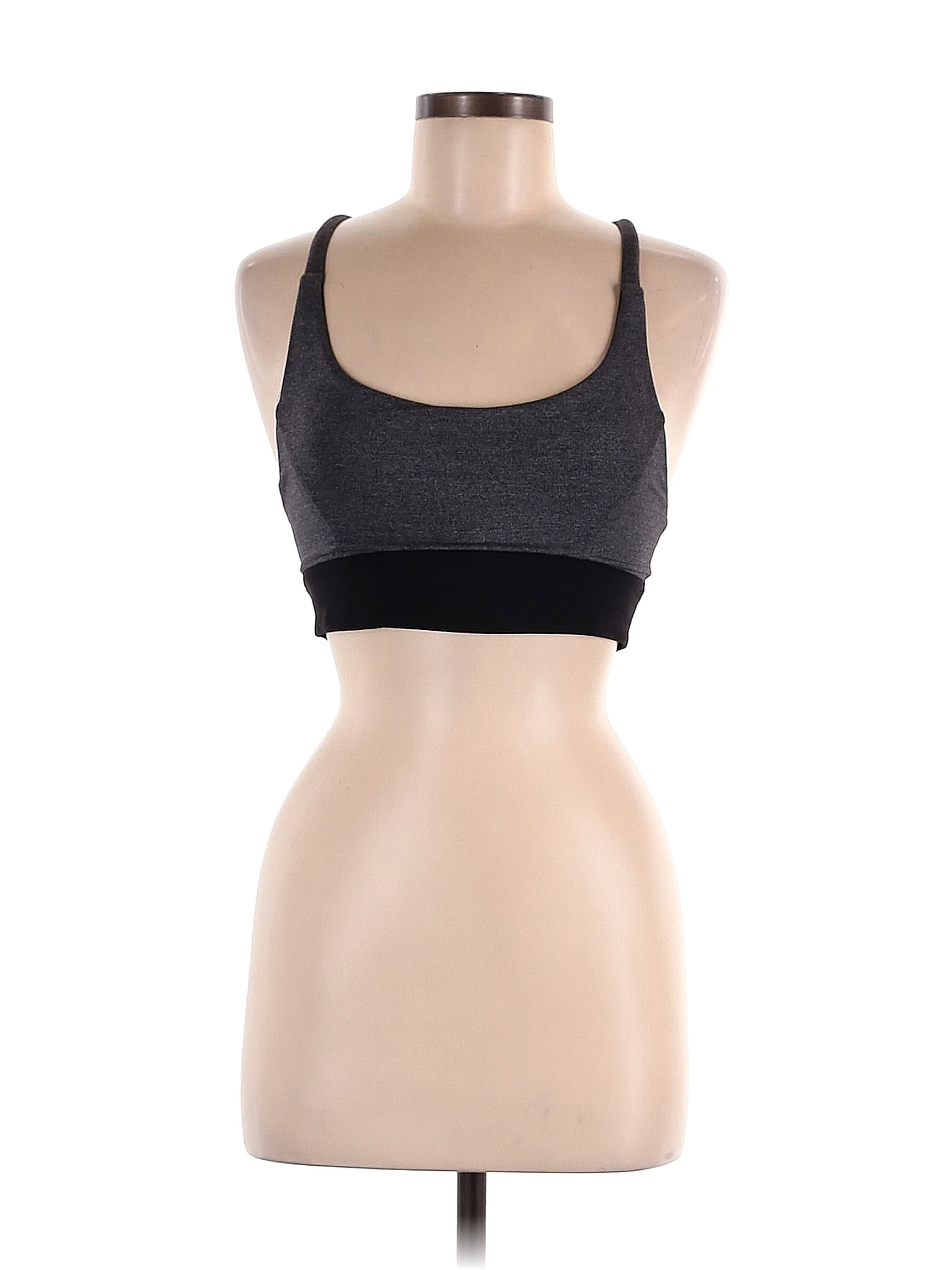 Lululemon Athletica Color Block Gray Sports Bra Size 8 - 56% off