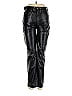 Gap 100% Polyester Black Faux Leather Pants Size 2 - photo 1