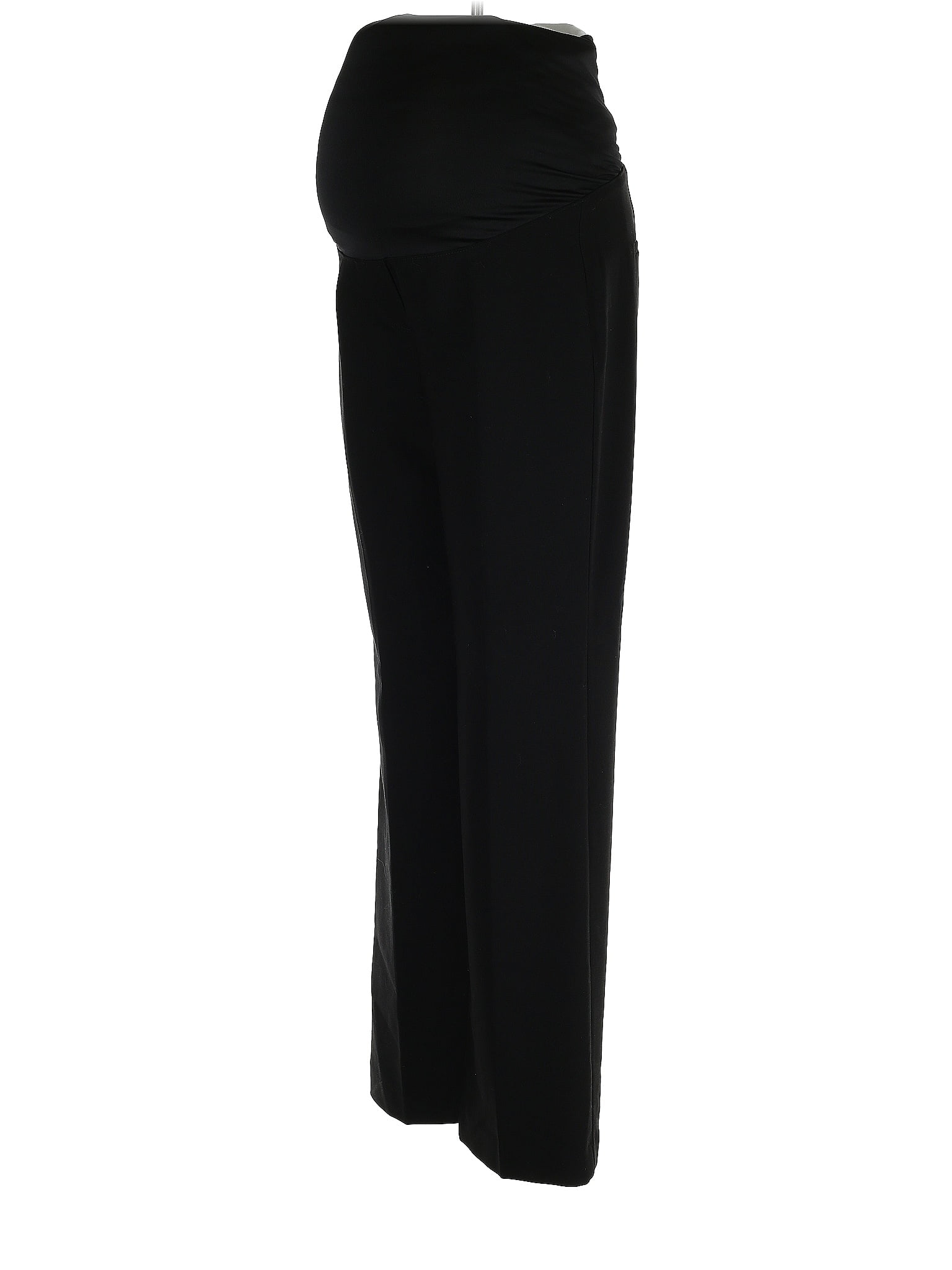 Ann Taylor LOFT Solid Black Dress Pants Size 4 (Maternity) - 66