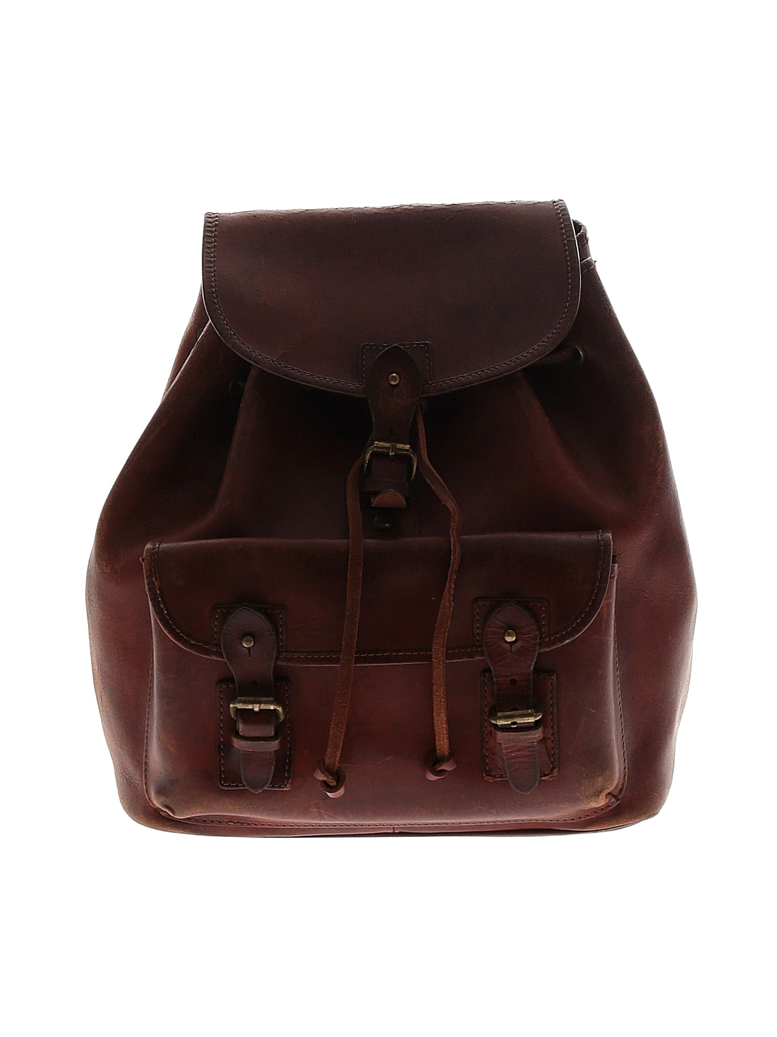 Gap leather online backpack