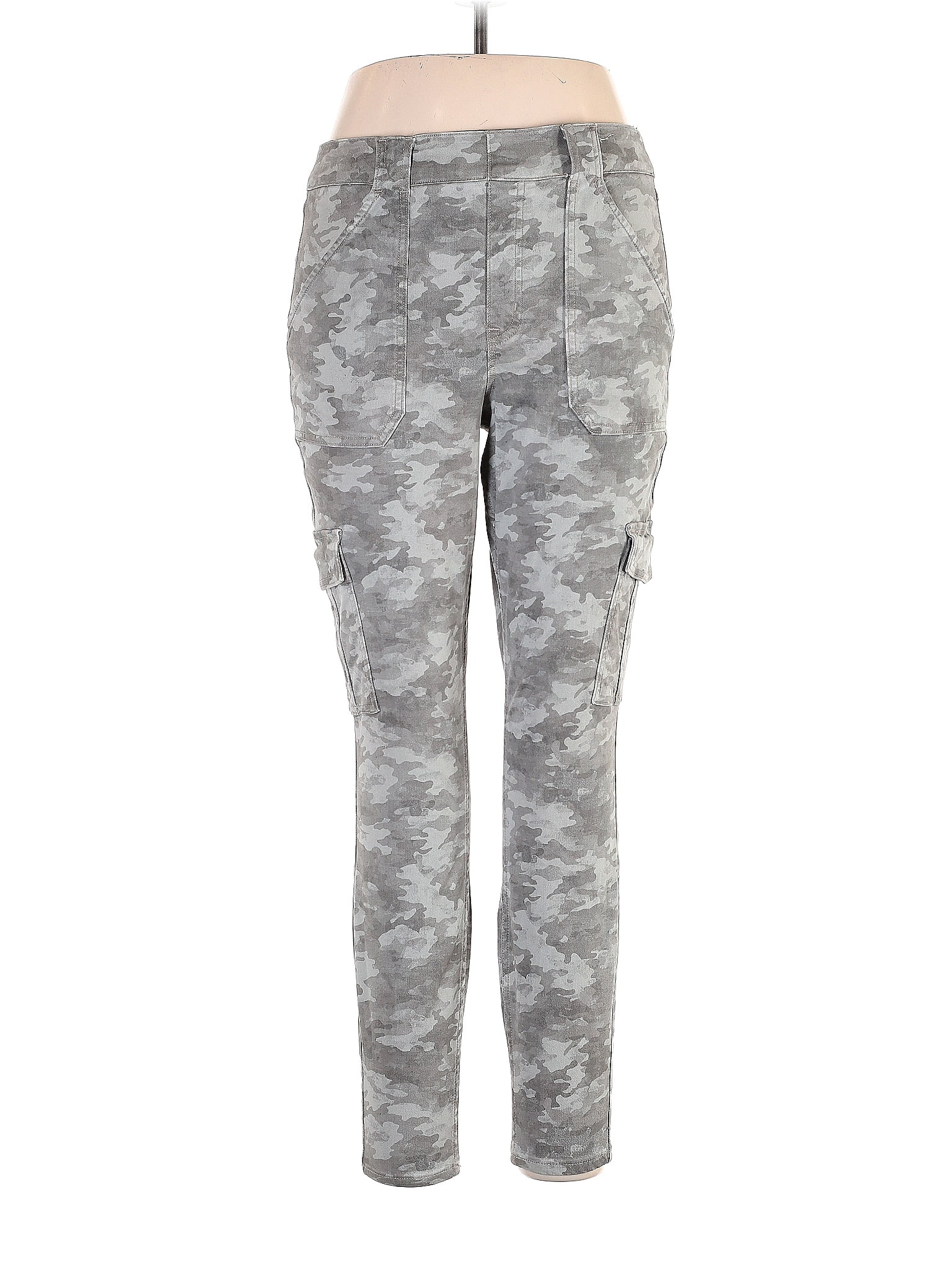 SPANX Camo Gray Cargo Pants Size XL 56 off ThredUp