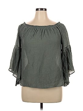 Active USA 3/4 Sleeve Blouse (view 1)