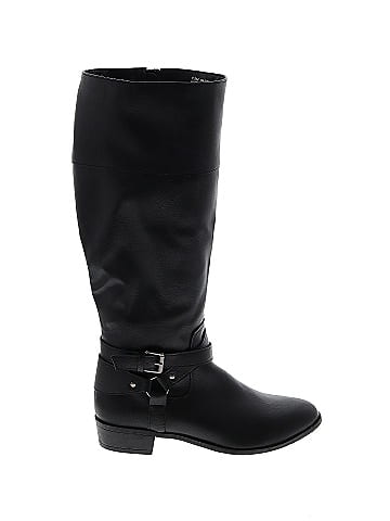 a.n.a. A New Approach Black Boots Size 7 1 2 53 off ThredUp