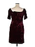 Eliza J Burgundy Casual Dress Size 14 - photo 2