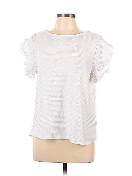Cable & Gauge Short Sleeve Blouse (view 1)