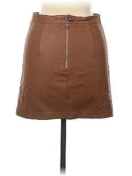 Sweet Pot Faux Leather Skirt (view 2)