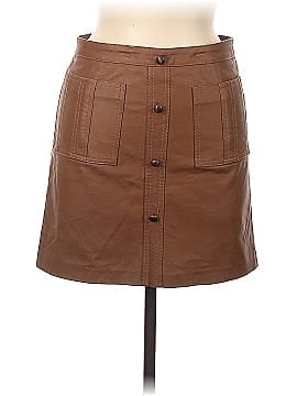 Sweet Pot Faux Leather Skirt (view 1)