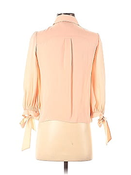 Alice + Olivia Long Sleeve Silk Top (view 2)