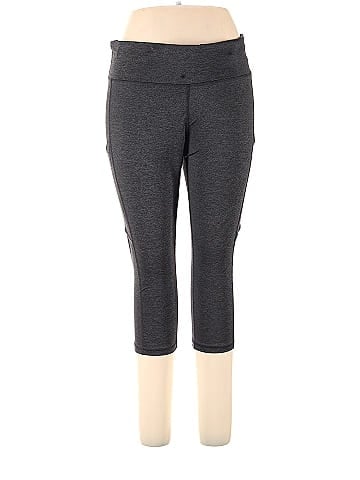 Xersion 100% Polyester Gray Active Pants Size XL - 65% off