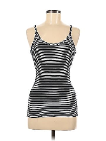 Brandy Melville Stripes Multi Color Gray Tank Top One Size - 36% off