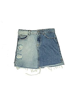 Zara Denim Skirt (view 1)