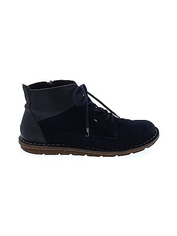 Clarks blue cheap ankle boots