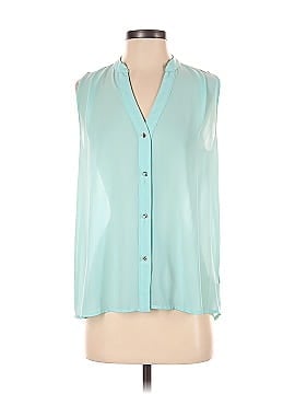 Buttons Sleeveless Blouse (view 1)
