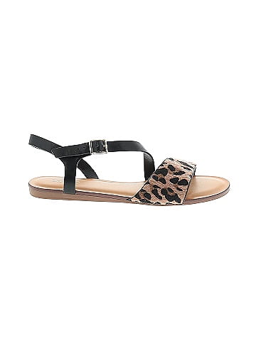 Aldo leopard 2024 print sandals