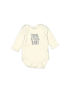 Rabbit Bear Long Sleeve Onesie (view 1)