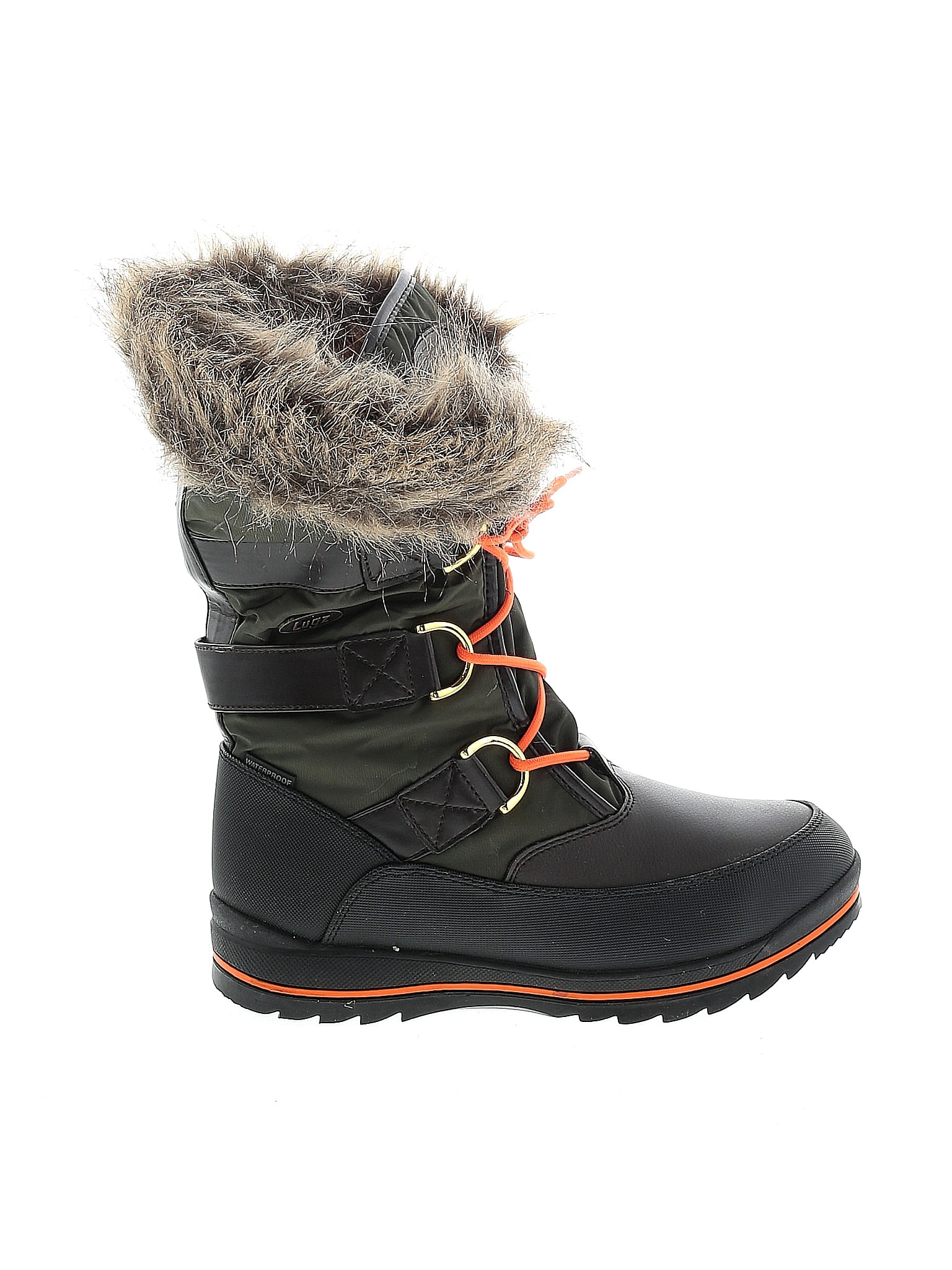 mens lugz black boots