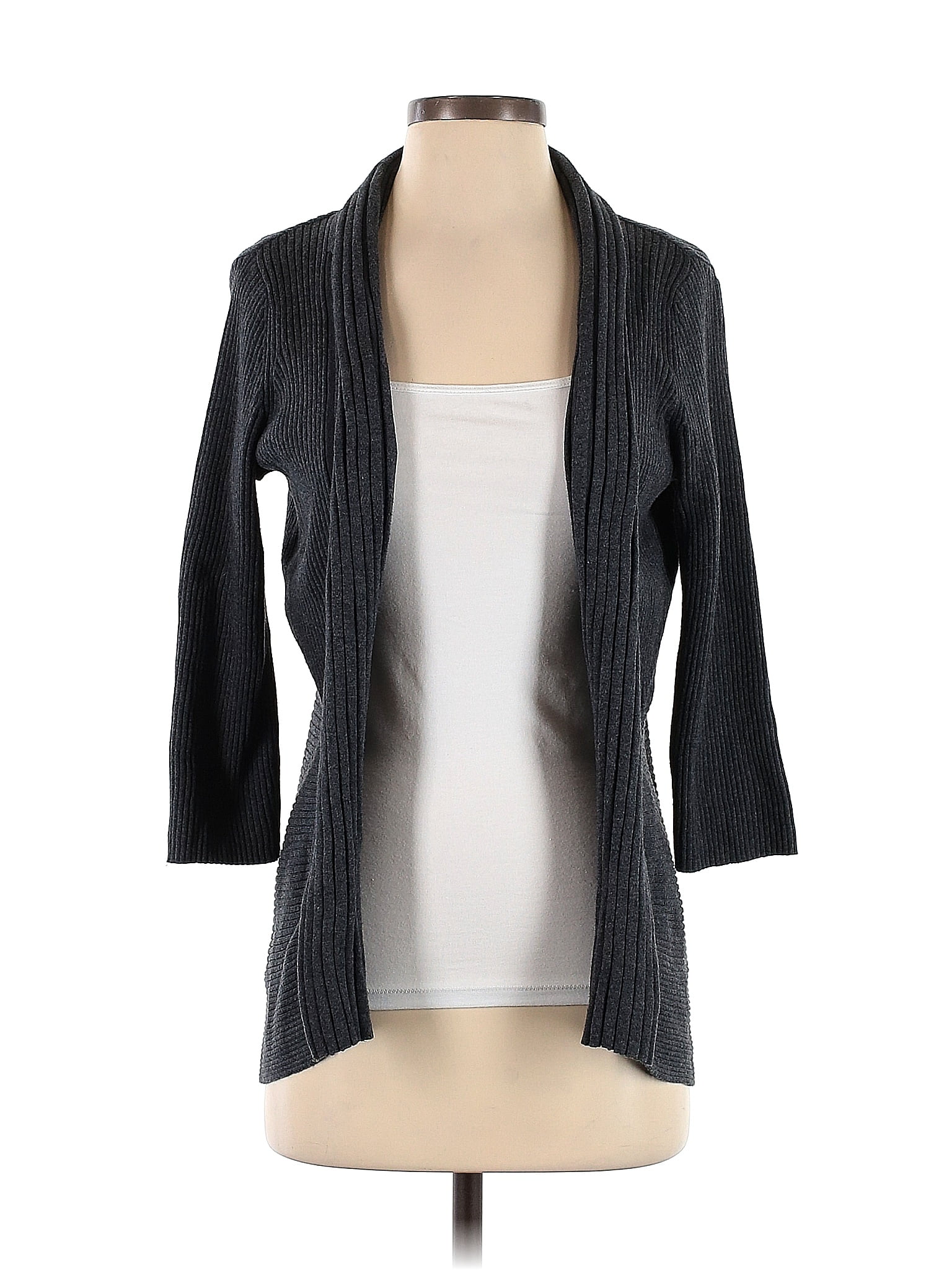 Lauren Michelle Gray Cardigan Size S - 57% off | ThredUp