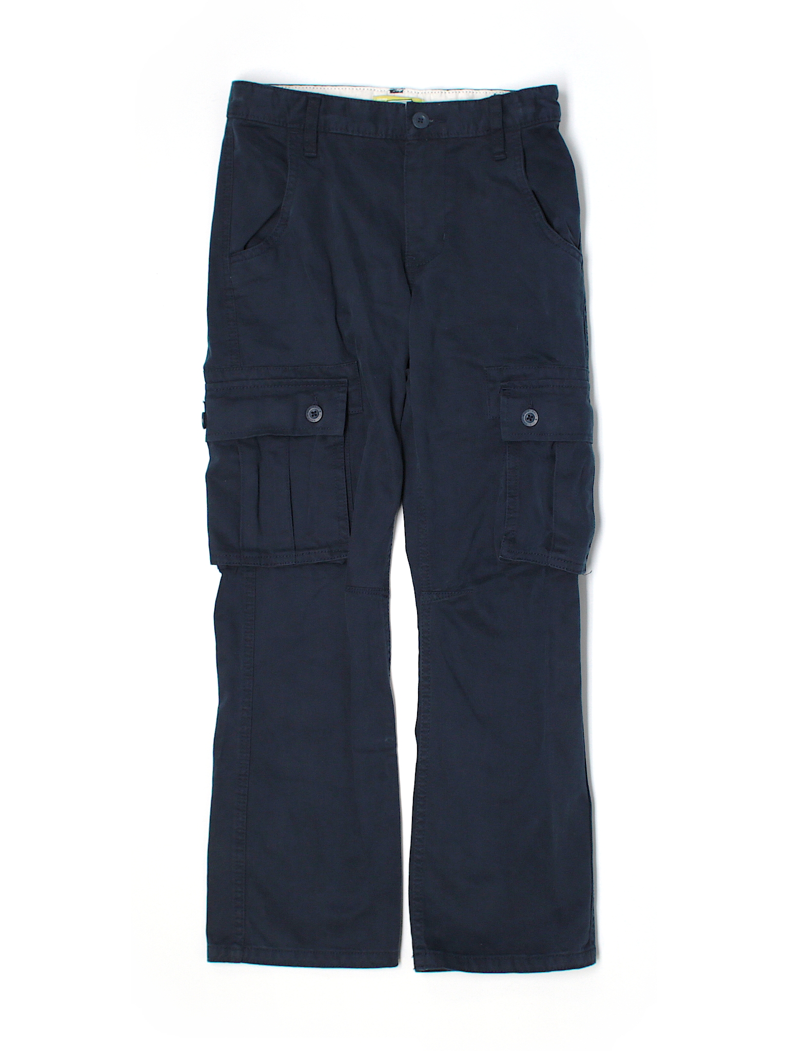Old Navy Solid Dark Blue Cargo Pants Size 10 - 55% off | thredUP
