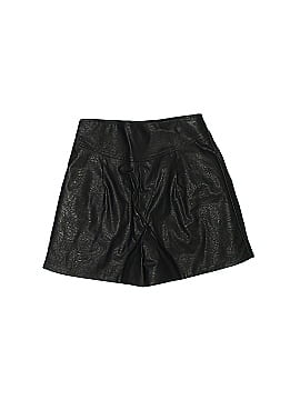 Dee Elly Faux Leather Shorts (view 2)