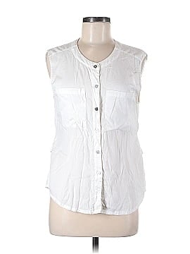 7 For All Mankind Sleeveless Button-Down Shirt (view 1)
