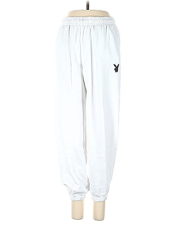 Playboy sweatpants online white