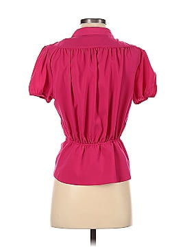 Eva Mendes by New York & Company Short Sleeve Blouse (view 2)
