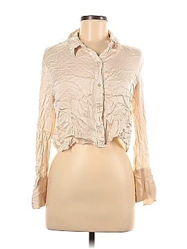 Zara Long Sleeve Button-Down Shirt (view 1)